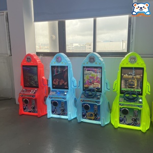 Consola <span class=keywords><strong>de</strong></span> Juego <span class=keywords><strong>de</strong></span> Pistola <span class=keywords><strong>de</strong></span> Velocidad Mini, Operada con Monedas, para Niños, para Parques <span class=keywords><strong>de</strong></span> Diversiones y Entretenimiento, en Inglés - Product Image 1
