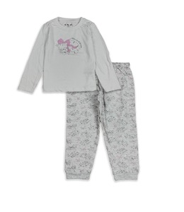 Pijamas de mujer de alta calidad con patrón personalizado, conjunto de ropa de dormir de tela de bambú o algodón para mujer - Product Image 1