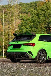 Nouveau kit carrosserie en fibre de carbone Audi RS3 SQ : diffuseur avant, spoiler, capot, pare-chocs – Amélioration par montage à visser - Product Image 4