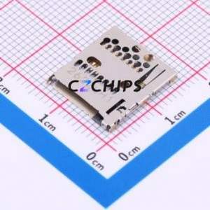 ST11S008V4HR2000 SD Card / Memory Card Connector Connector Self-Return Type MicroSD Card (TF Card) 1.25mm - Product Image 1