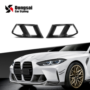 Dongsai mới đến khô Carbon phía trước xe Bumper Lip với MP Splitter cho BMW g82 G83 M4 G80 M3 cơ thể Kit - Product Image 5