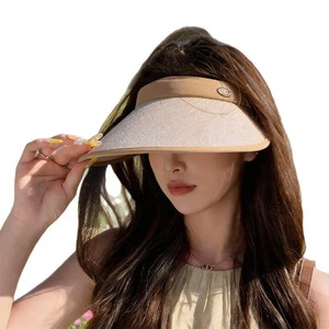 Chapeau pare-soleil pour femmes, à large bord, protection UV, anti-UV, casquette d'été à la mode pour l'extérieur, pour adultes - Product Image 5