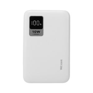 Batterie externe Wesdar 5000mAh avec écran numérique, charge rapide 3 ports 10W, chargeur portable pour téléphones - Product Image 1
