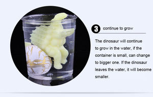 Regalo promocional para niños, cápsula de 1 pulgada, juguete de dinosaurio incubado, Mini para huevo, Dino, hecho de plástico, proveedor de Yiwu, juguete de animales en crecimiento - Product Image 6