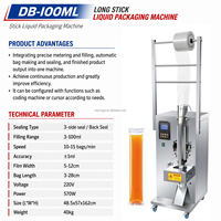 Volledig automatische verticale vulmachine voor multifunctioneel fruit sap, sojamelk, olie, water, zakjes, stickpacks en vloeistofverpakkingen