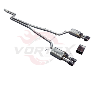 ท่อไอเสีย Vortex SS304 Valvetronic สำหรับ BMW ซีรีส์ 5 รุ่น 520i 525i 528i 535i ระบบแคทแบคสำหรับการแข่งขันสมรรถนะสูง - Product Image 3