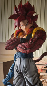 Nouvelle sculpture en résine Super Saiyan 4 Gogeta & <span class=keywords><strong>Goku</strong></span> grandeur nature 1/1 pour exposition et collection - Product Image 5