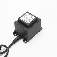 Adaptateur d'alimentation linéaire étanche 230V AC 12V 24V 1A-5A pour l'extérieur Europe US AU UK Plug pour éclairage LED Desktop Made PC