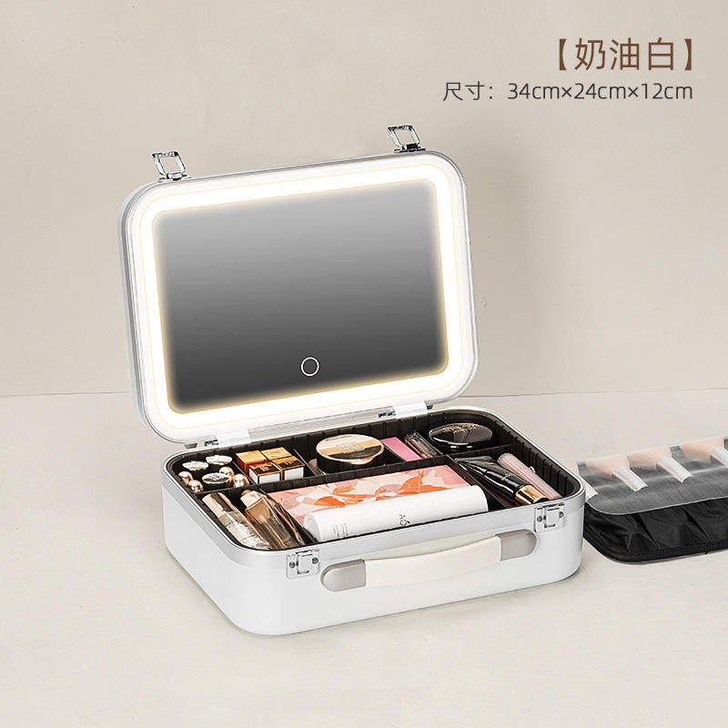 Blanc 15 pouces [modèle ring light] avec batterie intégrée