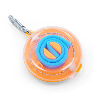 Pajitas Plegables Reutilizables Ecológicas Multicolores para Bebidas, Accesorio de Bar H660, Portátiles para Viajes, Venta al Por Mayor - Product Image 4