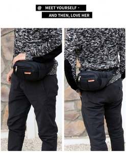 Multicolor PU Softback Women <b>Men</b> Waist Bag Hip Banana Bum Chest Belt Fanny Pack <b>Pouch</b> Kidney Row Bum Bag - Product Image 4