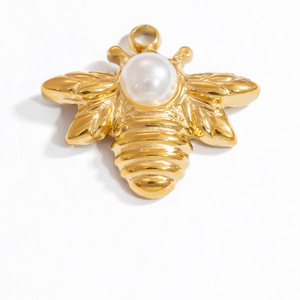 จี้พลอยสังเคราะห์รูปทรงผสมผสาน อุปกรณ์ทำเครื่องประดับ DIY ลาพิส รูปวงรี ลายพระอาทิตย์ เหล็กไทเทเนียม ทำด้วยมือ - Product Image 3