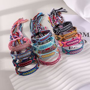 Bohemian <strong>Bracelet</strong> Woven <strong>Bracelet</strong> Set Classical <strong>Pattern</strong> Ethnic-style Ornaments - Product Image 3