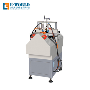เครื่องตัดโปรไฟล์หน้าต่าง PVC EWORLD พร้อมอุปกรณ์ตัดกระจกสำหรับทำประตูหน้าต่างอเนกประสงค์ มอเตอร์ 380V 1.1kw น้ำหนัก 400 กก. - Product Image 1