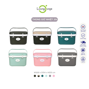กล่องเก็บความเย็นแบบพกพาขนาด 25 ลิตร ทันสมัย เป็นมิตรกับสิ่งแวดล้อม สำหรับกิจกรรมในร่ม/กลางแจ้ง ผลิตในเวียดนาม OEM PP อเนกประสงค์ - Product Image 6