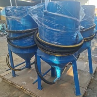 Pot de sablage à sec portable Tongbao 300L, diamètre 600 mm, pour sablage métallique/en bobine
