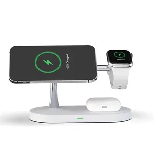 2024 new 2022 most sell product Magnetic Wireless Charging Stand For iPhone 13 Pro Max Magnetic Wireless Charger Desktop Dock