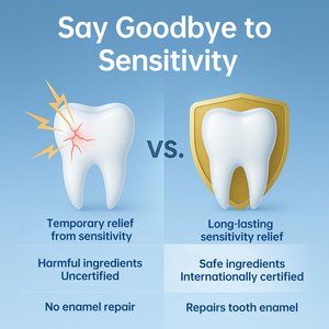 Oem Vàng nhạy cảm sửa chữa kem đánh răng máy tính bảng tự nhiên Arginine Hydroxyapatite chăm sóc răng miệng - Product Image 3