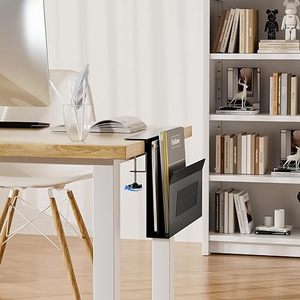 Organisateur de rangement sous le bureau Pince sur le côté du bureau Rangement suspendu <span class=keywords><strong>Support</strong></span> de gestion des câbles de bureau <span class=keywords><strong>Support</strong></span> pour ordinateur portable sous le bureau - Product Image 3