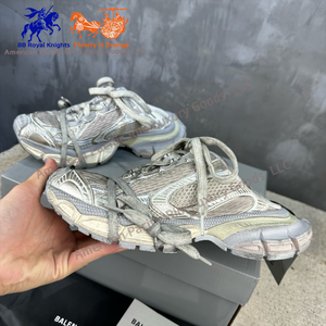 Mules 3XL noires en maille et polyuréthane, chaussures de sport respirantes, baskets décontractées, chaussures de course décontractées Balenciagaes - Product Image 2