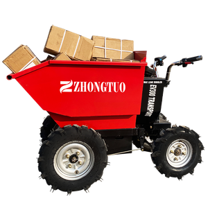 <span class=keywords><strong>Carretilla</strong></span> Motorizada Eléctrica de 300 kg con Motor de Gasolina, 4 Ruedas, Mini Dumper Pequeño, <span class=keywords><strong>Precio</strong></span> de Fábrica - Product Image 2