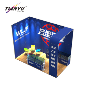 Xách tay Modular 6*3 triển lãm thương mại Booth Display Set triển lãm thương mại trường hợp khung Triển Lãm Đứng thiết bị cho thương mại cho thấy - Product Image 6