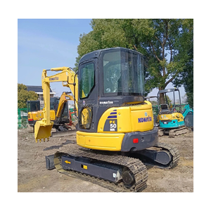 Mini-excavatrice Komatsu PC50 d'occasion, 5 tonnes, chenilles en caoutchouc, capacité de la benne de 0,22 m, modèle 2023, moteur PLC, Japon - Product Image 6