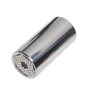 Yinbei Chrome Plated 7-19mm 3/8" Hex Shank Ratchet Wrench Socket Set 1/4"-3/4" - Product Image 4
