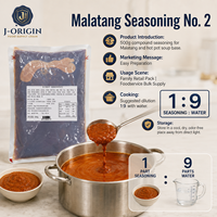 500g Assaisonnement Chinois Épicé de Chongqing pour Malatang, Base de Soupe Hot Pot, Assaisonnement Composé, Pâte d'Arachide, Huile Végétale, Diluer 1:9
