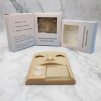 Pratique professionnelle Extension de cils formation silicone plat Mannequin tête cils Mannequin poupée avec paupière pour les débutants