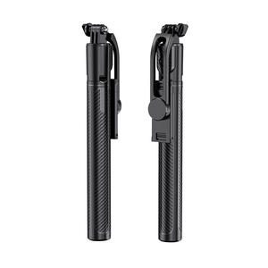 Trépied de téléphone et perche à selfie, légers, pour la prise de vue vidéo et les vlogs, trépied de voyage réglable pour tous les iPhones. - Product Image 2