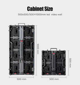 จอแสดงผล LED ระบบครบชุด 4 เมตร X ขนาด 500 มม. x 500 มม. สำหรับฉากหลังในร่มและกลางแจ้ง รองรับ 4K HDR10/HDR10+ รุ่น P2.6, P2.9, P3.91, P4.8 ความละเอียดสูง - Product Image 5