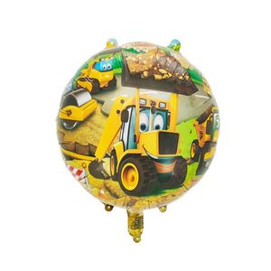 Globol Race Car Theme Birthday <b>Decor</b> 18 Inch Foil <b>Balloon</b> Party Supplies for Kids - Product Image 2