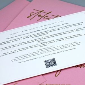 Impression personnalisée de luxe, gaufrage, papier recyclé en coton 600 g/m², impression de cartes de visite avec logo en feuille d'or - Product Image 4