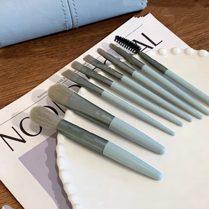 Juego de Brochas de Maquillaje de Fibra Sintética de Alta Calidad, 8 Piezas, Marca Privada, Venta al Por Mayor, Muestra Gratis del Proveedor - Product Image 1