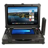 Station de contrôle au sol pour drone, portable, robuste, à double écran tactile, télécommande intelligente, communication WiFi/4G/5G pour
