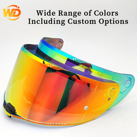 Visière photochromique pour casque LS2 FF811 Vector II Citatio II - Lentille auto-ternissante jour et nuit, Iridium multicolore, lentille de casque