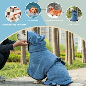 Secador de microfibra para mascotas, de secado rápido Toalla de baño, respetuoso con el medio ambiente, secador de algodón con logotipo personalizado para mascotas para gatos y perros <span class=keywords><strong>Te</strong></span> <span class=keywords><strong>Mu</strong></span> - Product Image 3