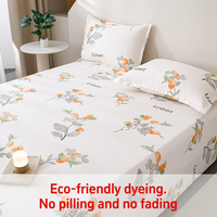 Parure de draps en coton 100 % personnalisée en gros – Draps-housses et draps plats super doux pour lits Queen et King Size