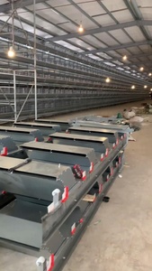 סוג חדש של כלובי סוללות עופות אוטומטיים מערכת ציוד חקלאי עוף לשכבות עבור תרנגולות הקיניאן - Product Image 3