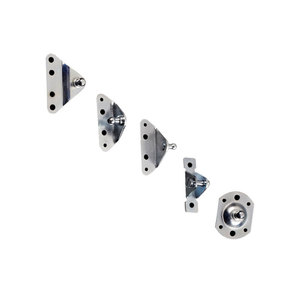 Herrajes de acero para resortes de tensión y resortes de gas sin nitrógeno con varilla de soporte para accesorios Camloc - Product Image 1