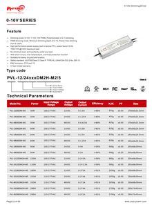 UL/CUL 180W 3 Channel Output 0-10V/1-10V/10V PWM/Potentiometer Dimmable <b>LED</b> Strip <b>Driver</b> 110-277V AC-DC <b>12V</b> IP67 Power Supply - Product Image 6