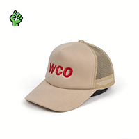 Casquette Trucker Unisexe Rayée Tendance pour Affaires, Pêche, Activités de Plein Air et Travail Hivernal, 5 Panneaux, Dos en Maille, 100% Coton, Respirante et Imperméable