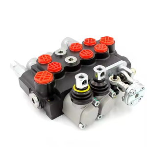 ชิ้นส่วนเครื่องจักรก่อสร้างวาล์วทิศทางเดียว4แกนหมุนแบบแมนนวลและจอยสติ๊กแบบ P40 - Product Image 3