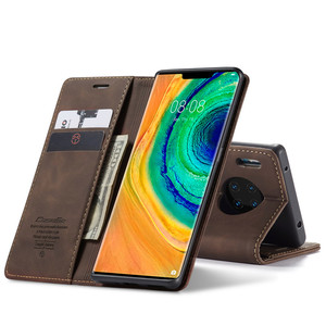 CaseMe 013 Étui portefeuille magnétique en cuir à rabat de luxe pour Huawei Mate 30 Pro 4G/5G - Product Image 6