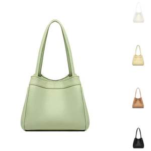 New Casual PU Women's Underarm <b>Shoulder</b> <b>Bags</b> Fashion Elegant <b>Small</b> Square Handbag with Zipper Closure All Seasons - Product Image 1