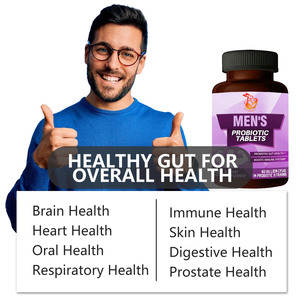 Comprimés Probiotiques Personnalisés pour Hommes à Faible MOQ avec Lactobacillus Plantarum pour l'Absorption Nutritionnelle et la Santé Digestive - Product Image 4