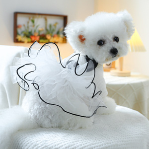 PETCIRCLE Pet Circle Spring and Autumn Pet Clothing Small Dog Puppy <b>Cat</b> <b>Clothes</b> Panda Tutu Skirt - Product Image 3