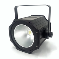 Projecteurs LED COB 200W avec volets coupe-flux 6-en-1 RGBWA UV, projecteurs linéaires, éclairage DJ DMX512 pour scène, mariages et fêtes