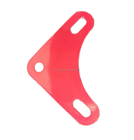 Plaque d'angle galvanisée pour assembler le support d'angle fendu